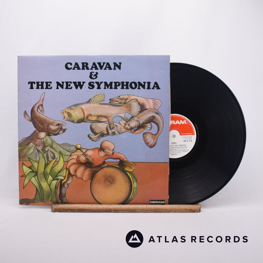 Caravan Caravan & The New Symphonia LP Vinyl Record - Front Cover & Record