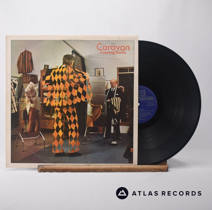 Caravan Cunning Stunts LP Vinyl Record - Front Cover & Record