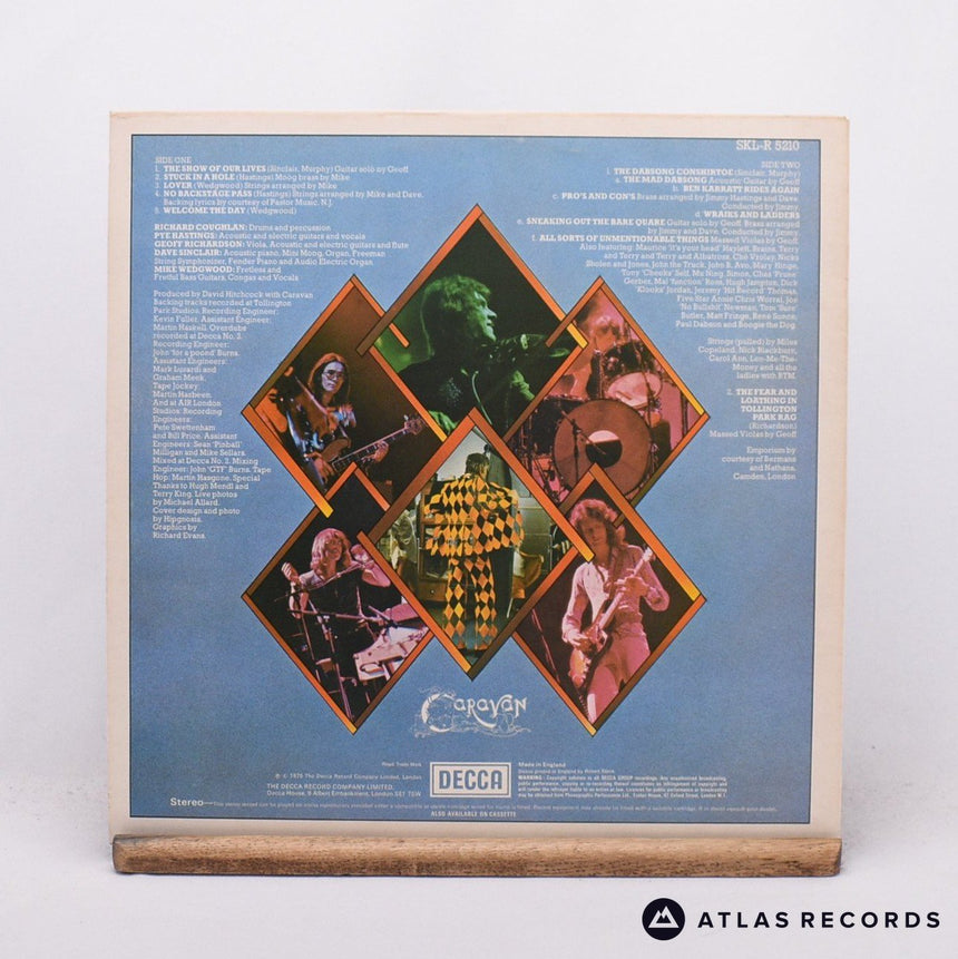Caravan - Cunning Stunts - P-2 P-2 LP Vinyl Record - VG+/EX