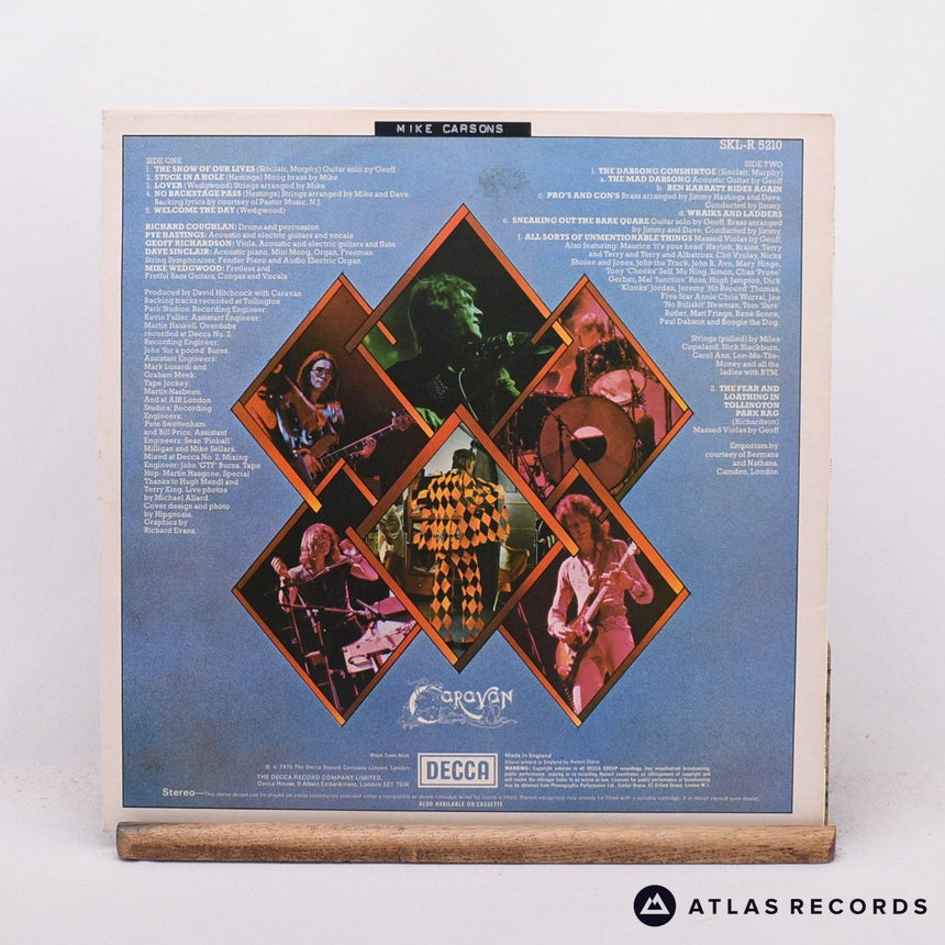 Caravan - Cunning Stunts - P-2 P-2 LP Vinyl Record - VG+/EX