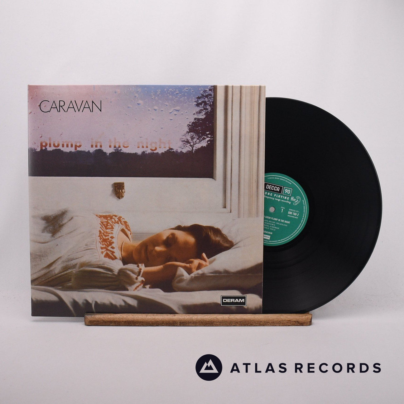 Caravan For Girls Who Grow Plump In The Night LP Vinyl Record - Front Cover & Record