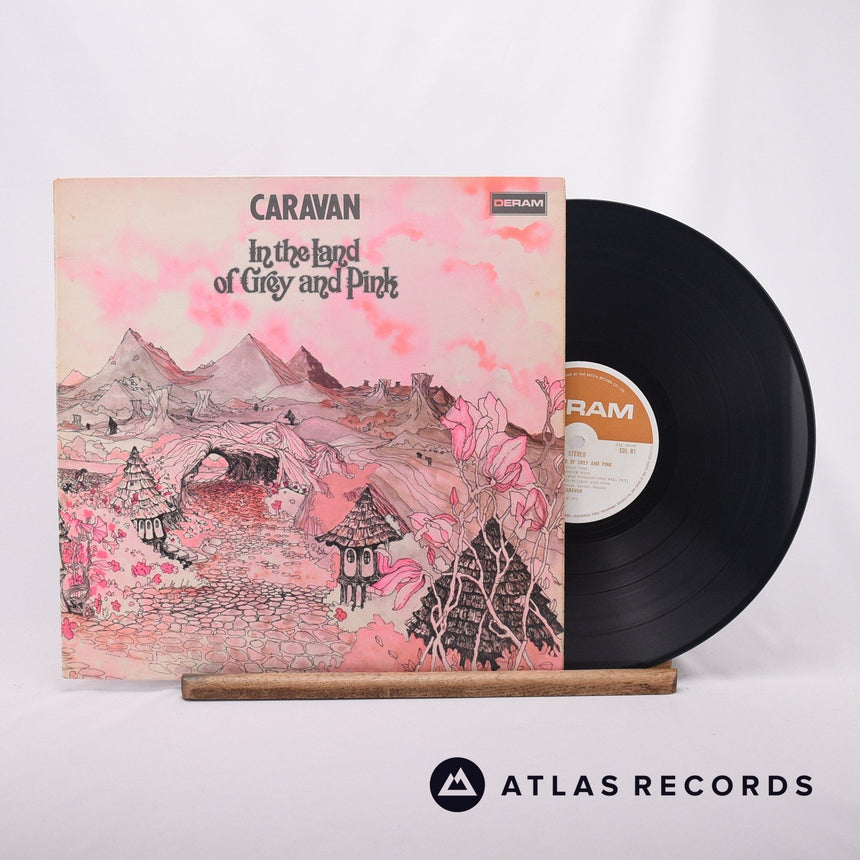 Caravan In The Land Of Grey And Pink LP Vinyl Record - Front Cover & Record