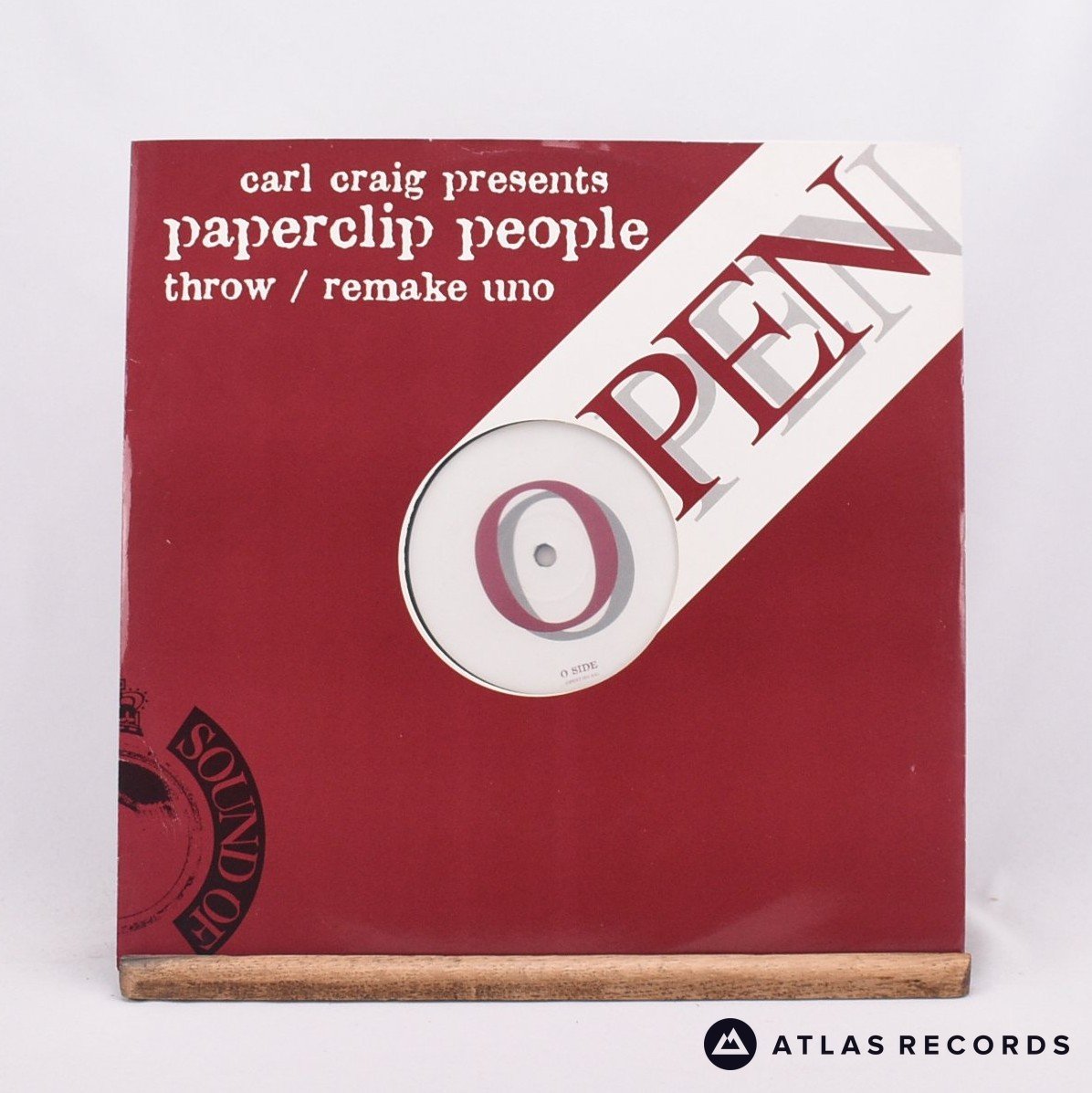 Carl Craig Throw 12" Vinyl Record - Front Cover & Record