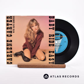 Carlene Carter Baby Ride Easy 7" Vinyl Record - Front Cover & Record