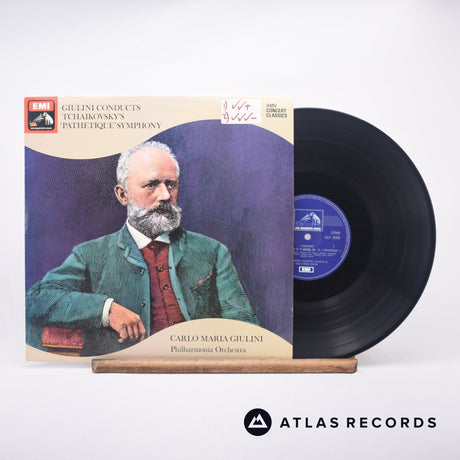 Carlo Maria Giulini "Pathétique" Symphony LP Vinyl Record - Front Cover & Record