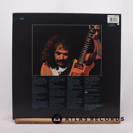 Carlos Santana - Blues For Salvador - Insert LP Vinyl Record - EX/NM