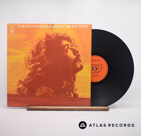 Carlos Santana Carlos Santana & Buddy Miles! Live! LP Vinyl Record - Front Cover & Record