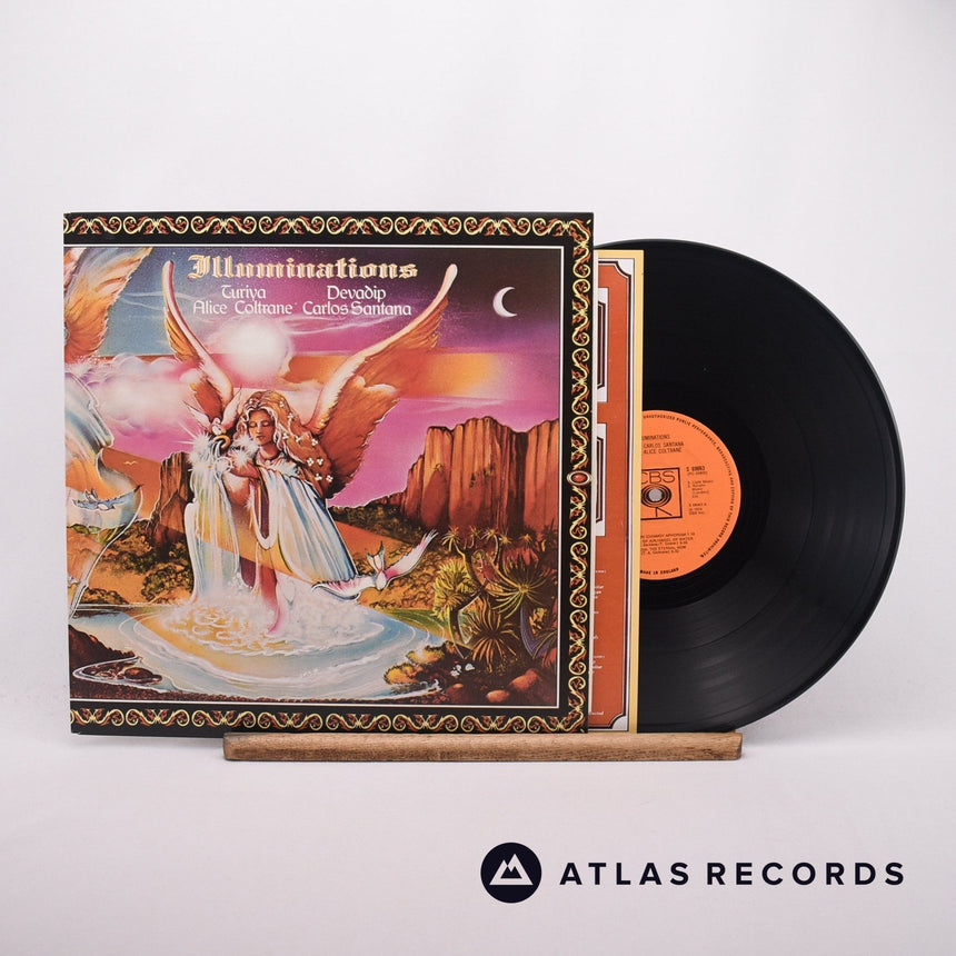Carlos Santana Illuminations LP Vinyl Record - Front Cover & Record