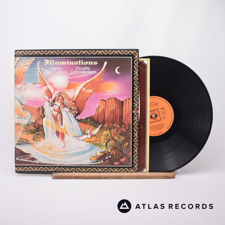 Carlos Santana Illuminations LP Vinyl Record - Front Cover & Record