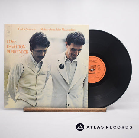 Carlos Santana Love Devotion Surrender LP Vinyl Record - Front Cover & Record