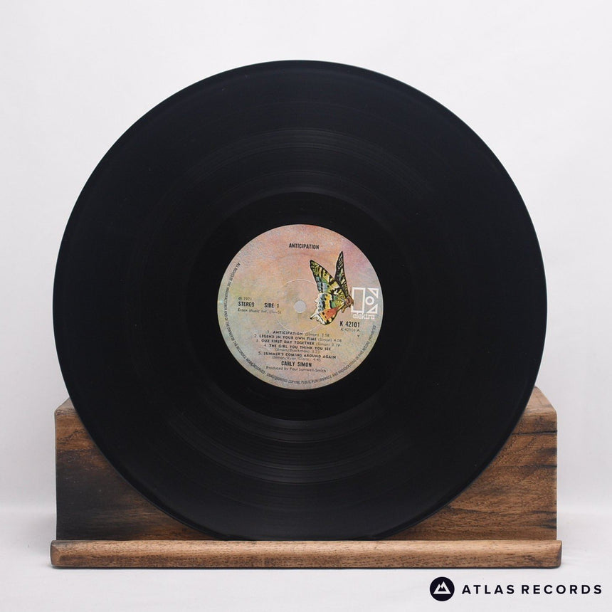 Carly Simon - Anticipation - Lyric Sheet LP Vinyl Record - EX/EX