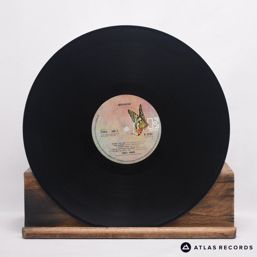 Carly Simon - Anticipation - Lyric Sheet LP Vinyl Record - EX/EX