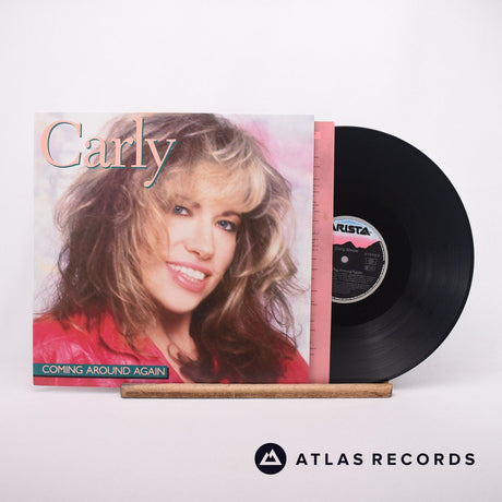 Carly Simon Coming Around Again LP Vinyl Record - Front Cover & Record