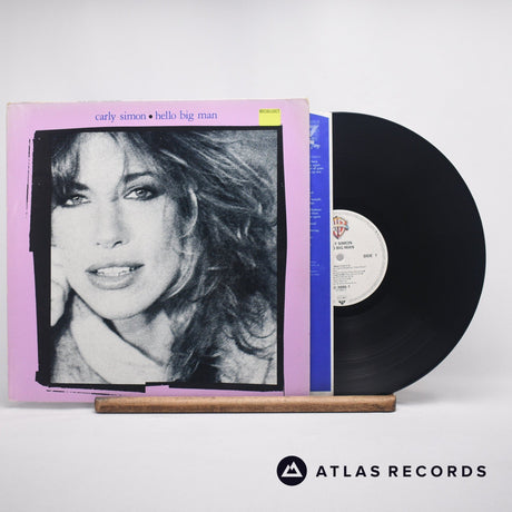 Carly Simon Hello Big Man LP Vinyl Record - Front Cover & Record