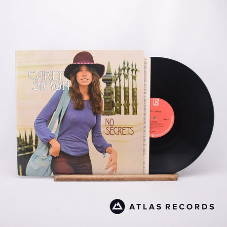 Carly Simon No Secrets LP Vinyl Record - Front Cover & Record