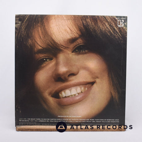 Carly Simon - No Secrets - LP Vinyl Record - VG+/EX