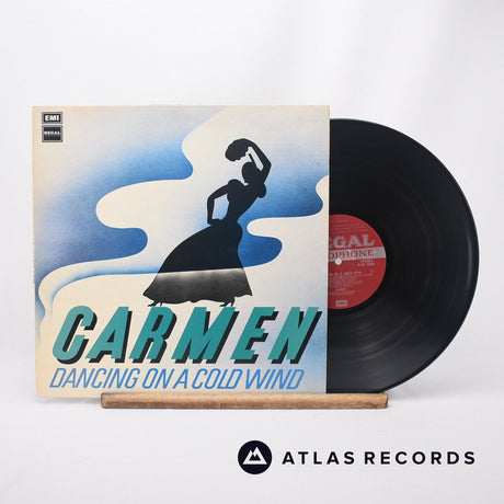 Carmen Dancing On A Cold Wind LP Vinyl Record - Front Cover & Record