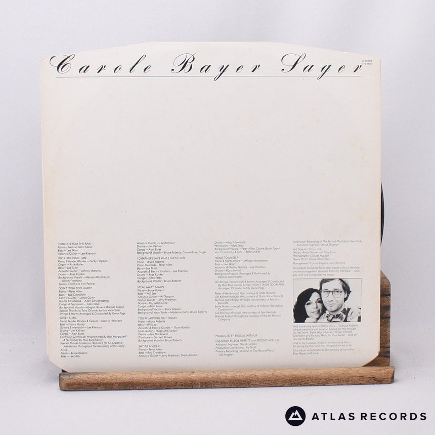 Carole Bayer Sager - Carole Bayer Sager - LP Vinyl Record - EX/VG+