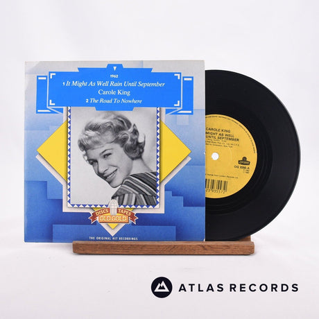 Carole King It Might As Well Rain Until September 7" Vinyl Record - Front Cover & Record