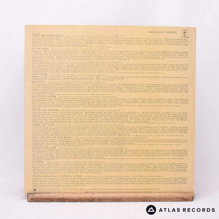 Carole King - Tapestry - Reissue LP Vinyl Record - EX/EX