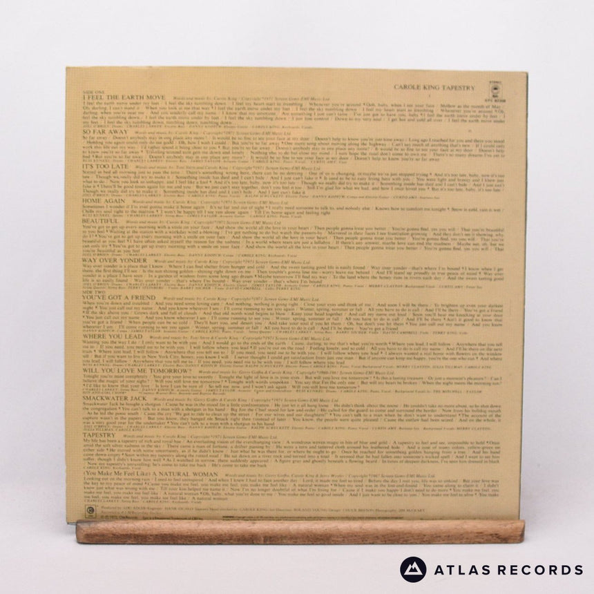 Carole King - Tapestry - Reissue LP Vinyl Record - EX/EX