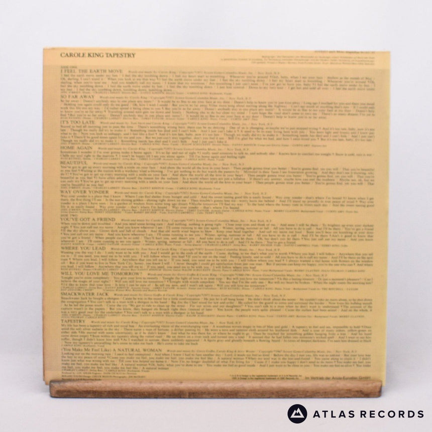 Carole King - Tapestry - Repress Gatefold Germany LP Vinyl Record - EX/EX