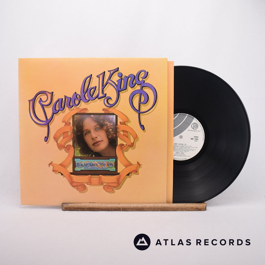 Carole King Wrap Around Joy LP Vinyl Record - Front Cover & Record