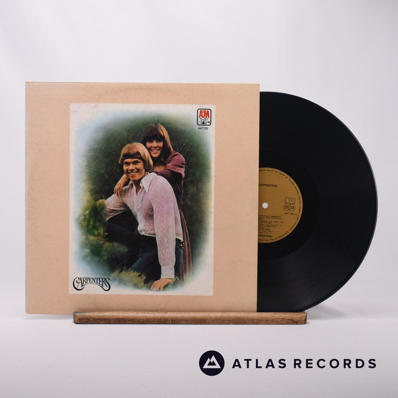 Carpenters Carpenters LP Vinyl Record - Front Cover & Record