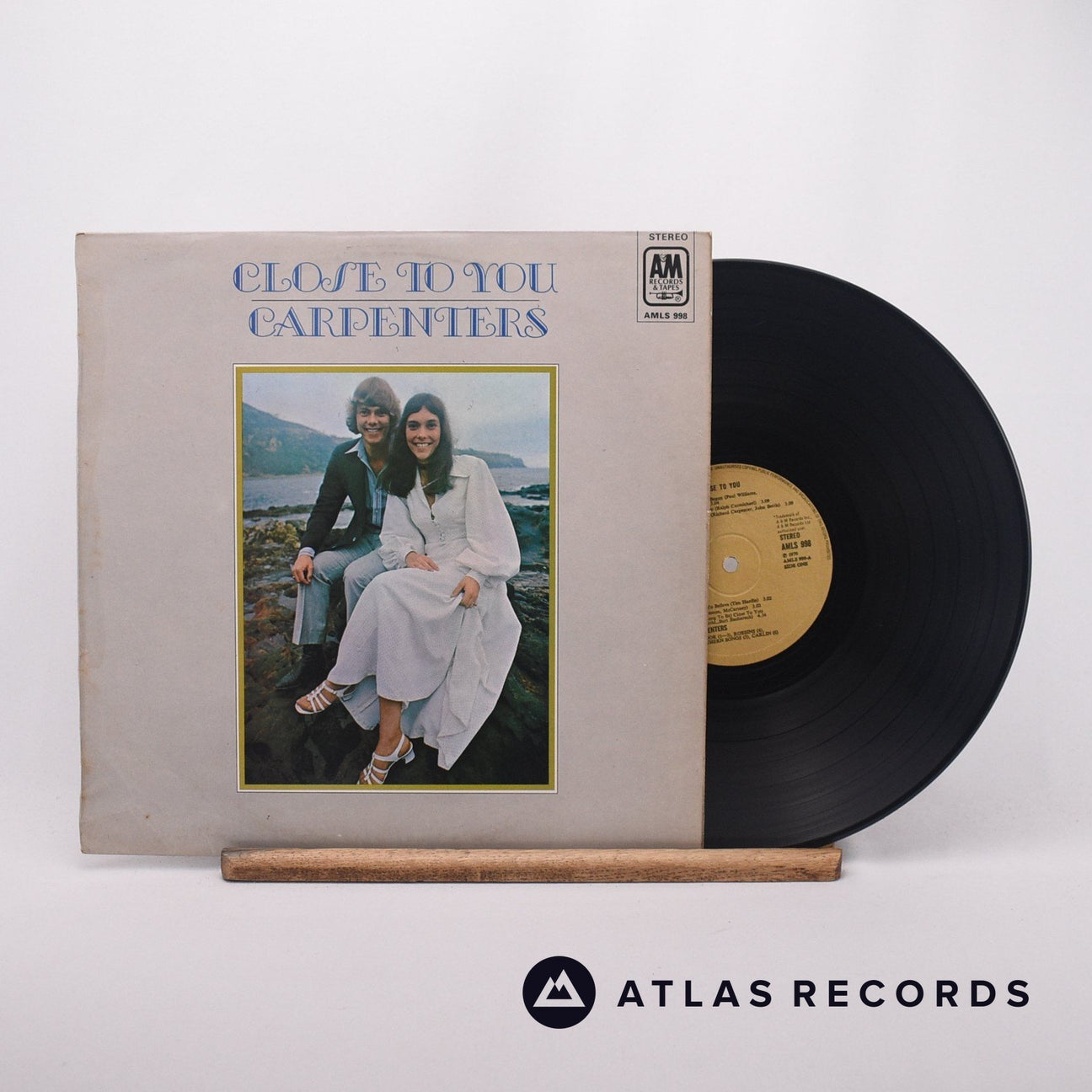 Carpenters Close To You LP Vinyl Record - Front Cover & Record