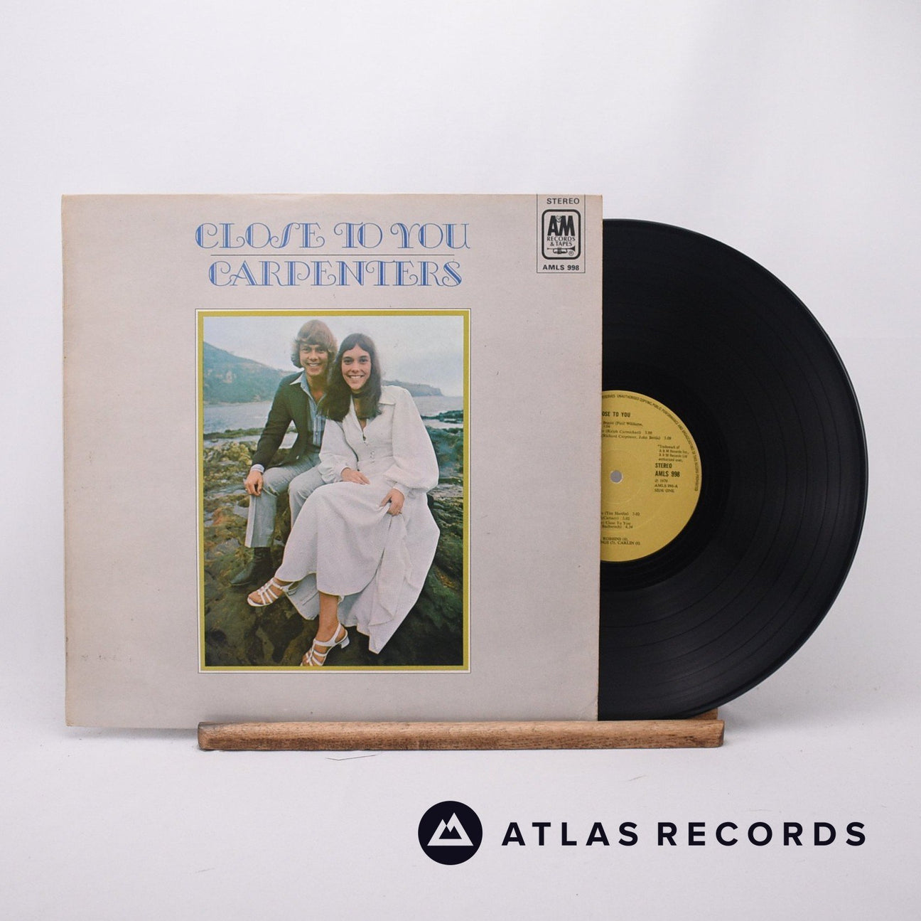 Carpenters Close To You LP Vinyl Record - Front Cover & Record