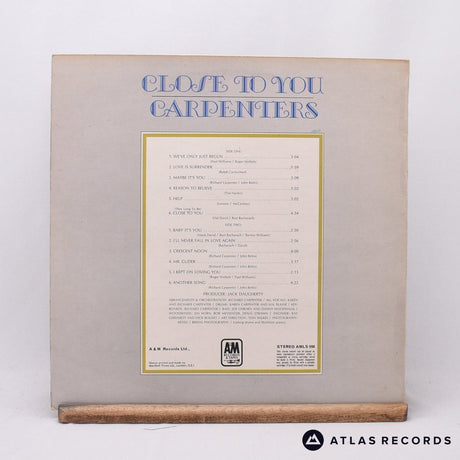 Carpenters - Close To You - LP Vinyl Record - EX/VG+
