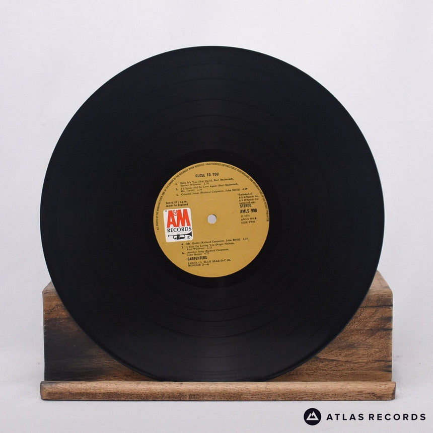 Carpenters - Close To You - LP Vinyl Record - EX/EX