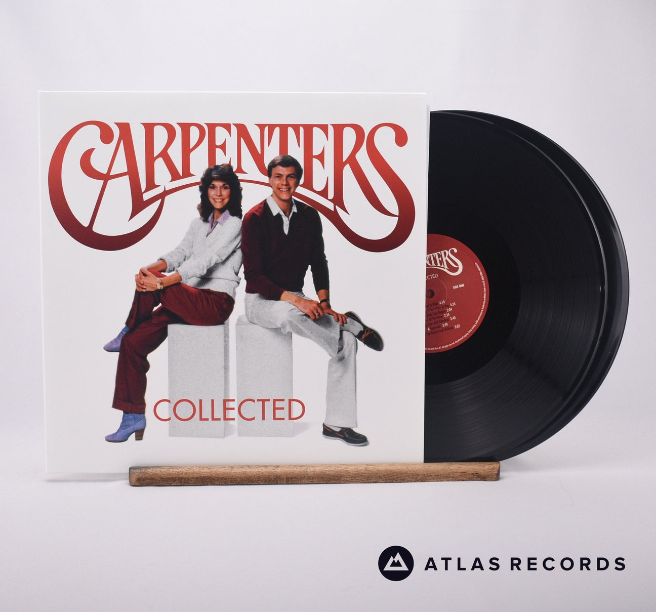 Carpenters Collected Double LP Vinyl Record - Front Cover & Record