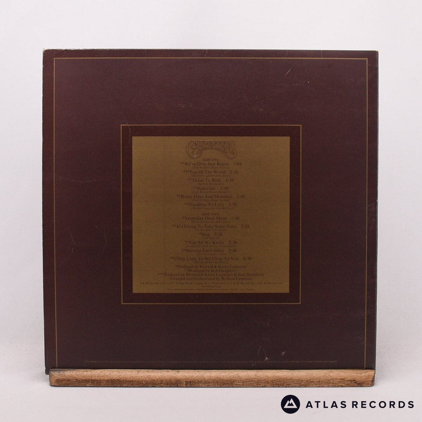 Carpenters - The Singles 1969-1973 - LP Vinyl Record - VG+/VG+