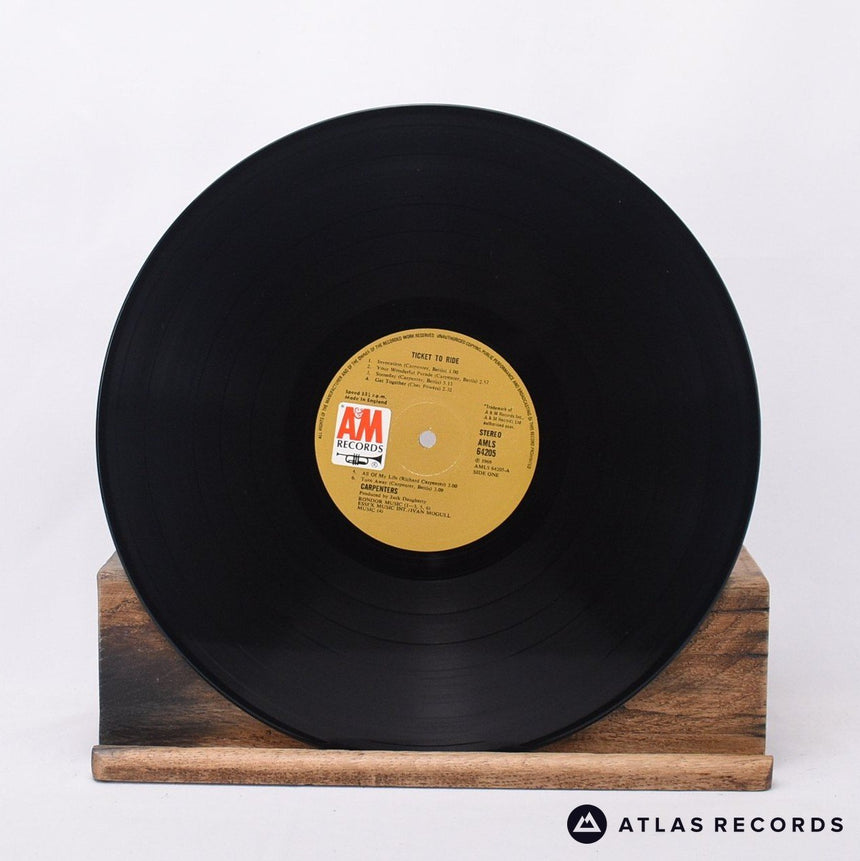 Carpenters - Ticket To Ride - Reissue LP Vinyl Record - EX/VG+