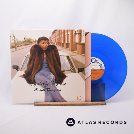 Carroll Thompson Hopelessly In Love LP Vinyl Record - Front Cover & Record