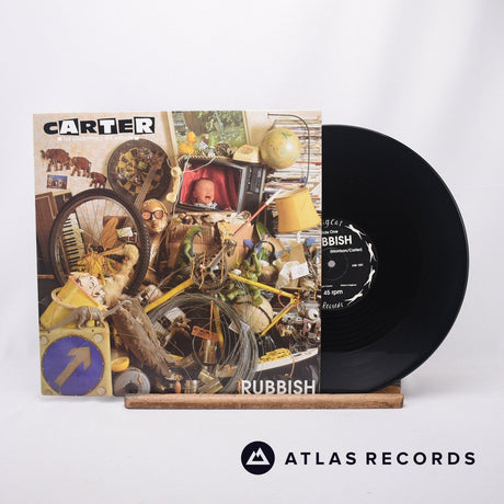 Carter The Unstoppable Sex Machine Rubbish 12" Vinyl Record - Front Cover & Record