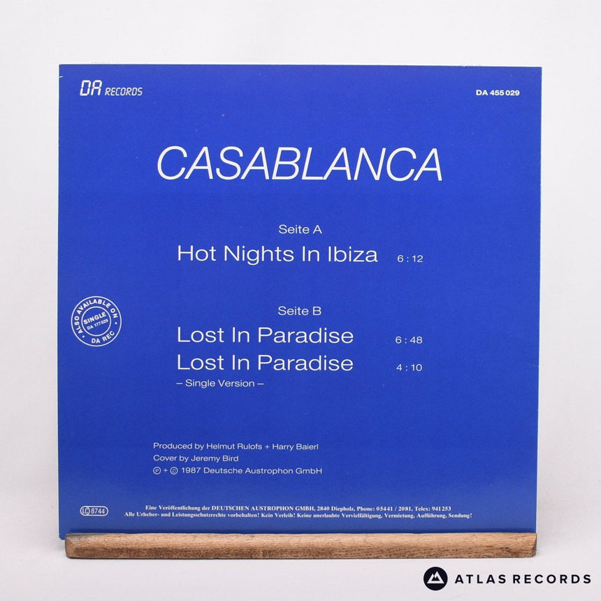 Casablanca - Hot Nights In Ibiza - 12" Vinyl Record - EX/EX