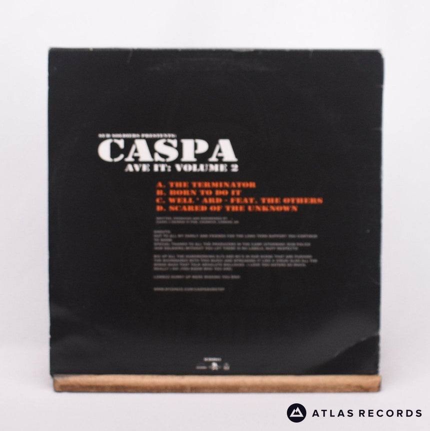 Caspa - Ave It: Volume 2 - 2 x 12" Vinyl Record - VG+/EX