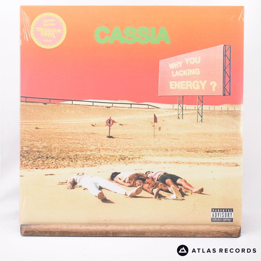 Cassia Why You Lacking Energy? LP Vinyl Record - Front Cover & Record