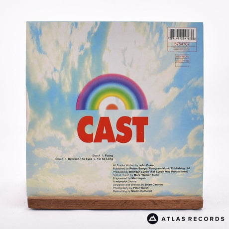 Cast - Flying - White Insert 7" Vinyl Record - NM/NM