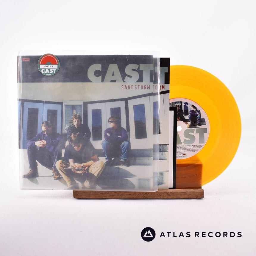 Cast Sandstorm 7" Vinyl Record - Front Cover & Record