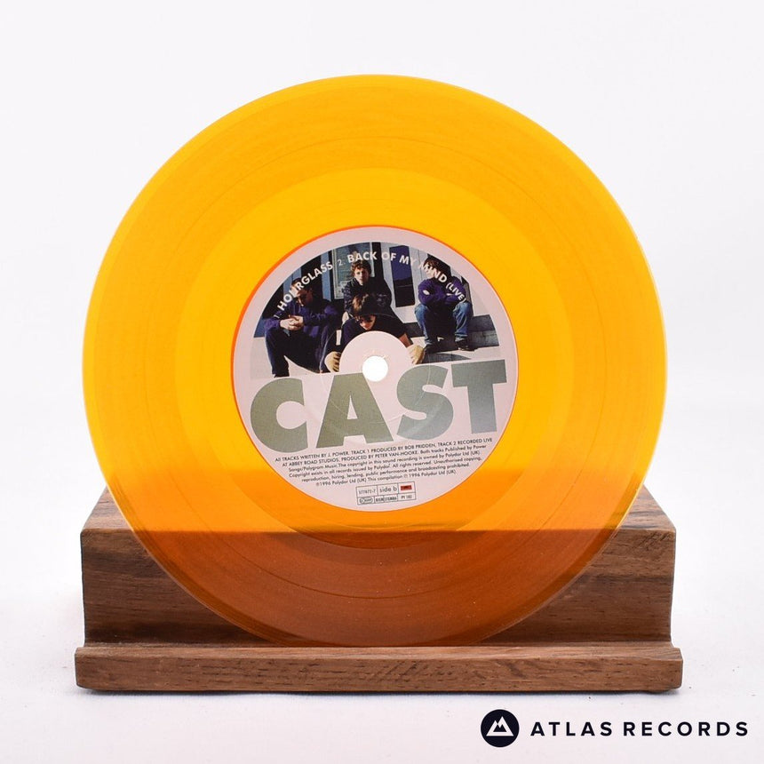 Cast - Sandstorm - Orange Translucent Insert 7" Vinyl Record - NM/NM
