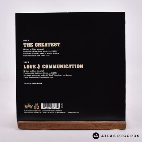 Cat Power - The Greatest - 7" Vinyl Record - NM/NM