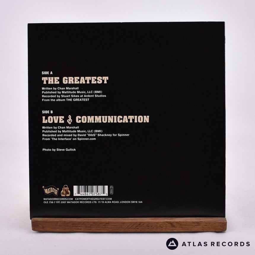 Cat Power - The Greatest - 7" Vinyl Record - NM/NM
