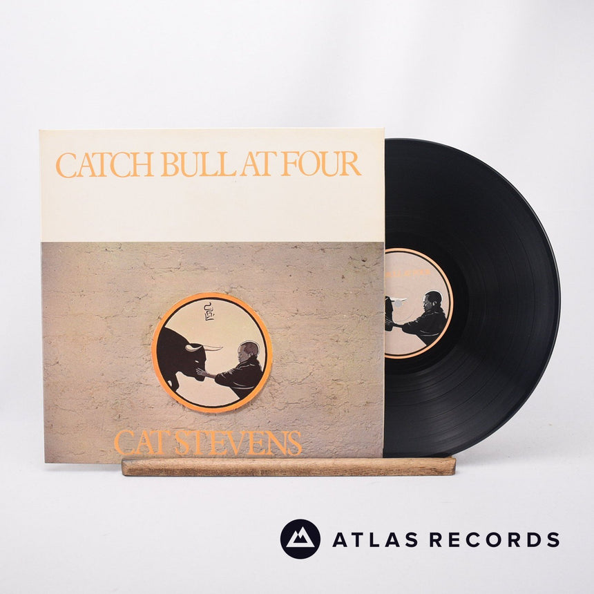 Cat Stevens Catch Bull At Four LP Vinyl Record - Front Cover & Record