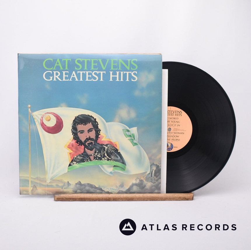 Cat Stevens Greatest Hits LP Vinyl Record - Front Cover & Record