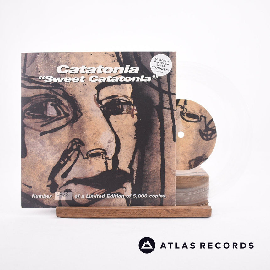 Catatonia Sweet Catatonia 7" Vinyl Record - Front Cover & Record