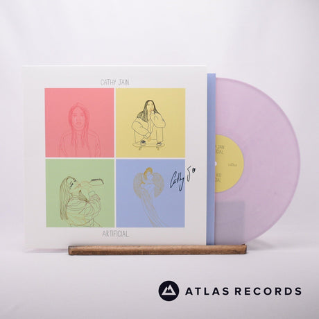 Cathy Jain Artificial 12" Vinyl Record - Front Cover & Record