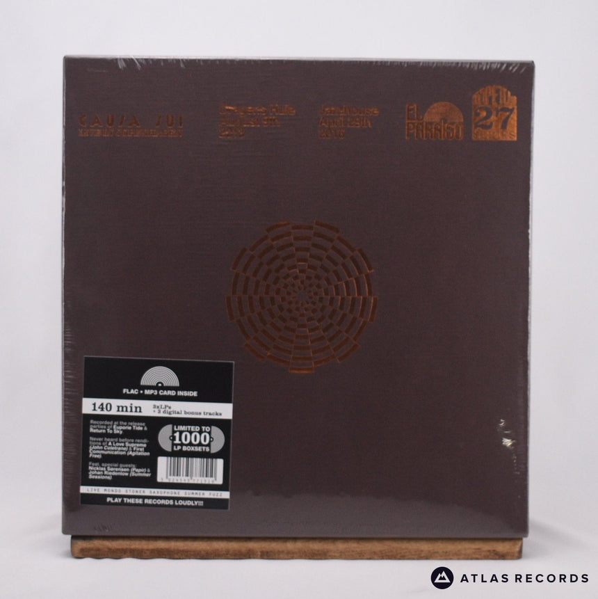 Causa Sui Live In Copenhagen 3 x LP Vinyl Record - Front Cover & Record